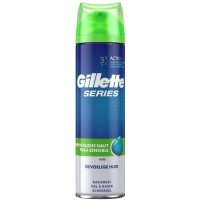 Гель для бритья Gillette Series Sensitive Skin Для чувствительной кожи, 200 мл